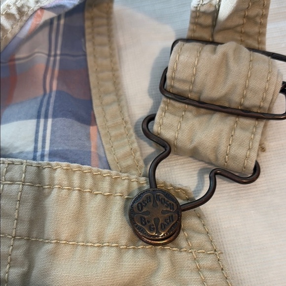OshKosh B'gosh Tan Kids Overalls - Picture 7 of 7